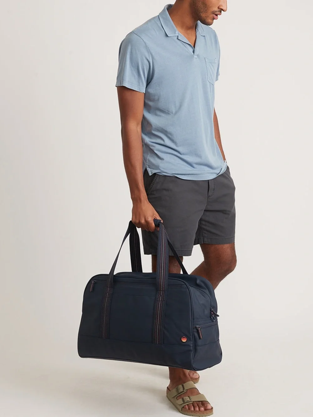 NEW Marine Layer Weekender Duffel Bag in Navy